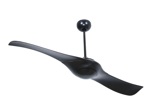 54" Vogue Ceiling Fan in Flat Black