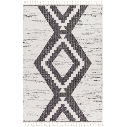 Surya Valencia Vlc-2303 Black Rug 6'7" X 9'