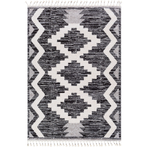 Surya Valencia Vlc-2307 Black Rug 6'7" X 9'