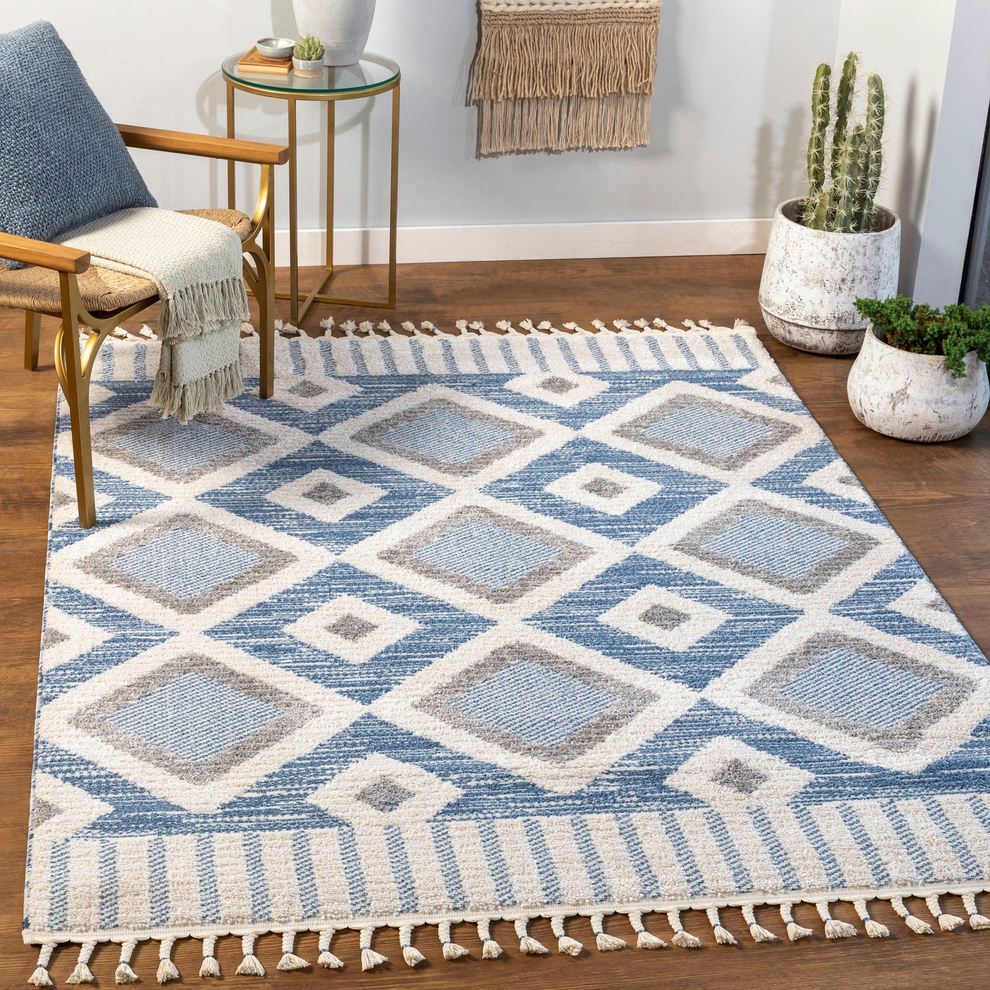 Surya Valencia Vlc-2311 Dark Blue Rug 5'3" X 7'