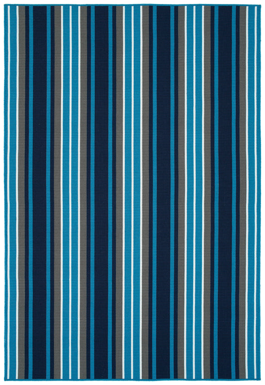Kaleen Voavah Collection VOA01-17 Blue Area Rug 5' x 7'6"