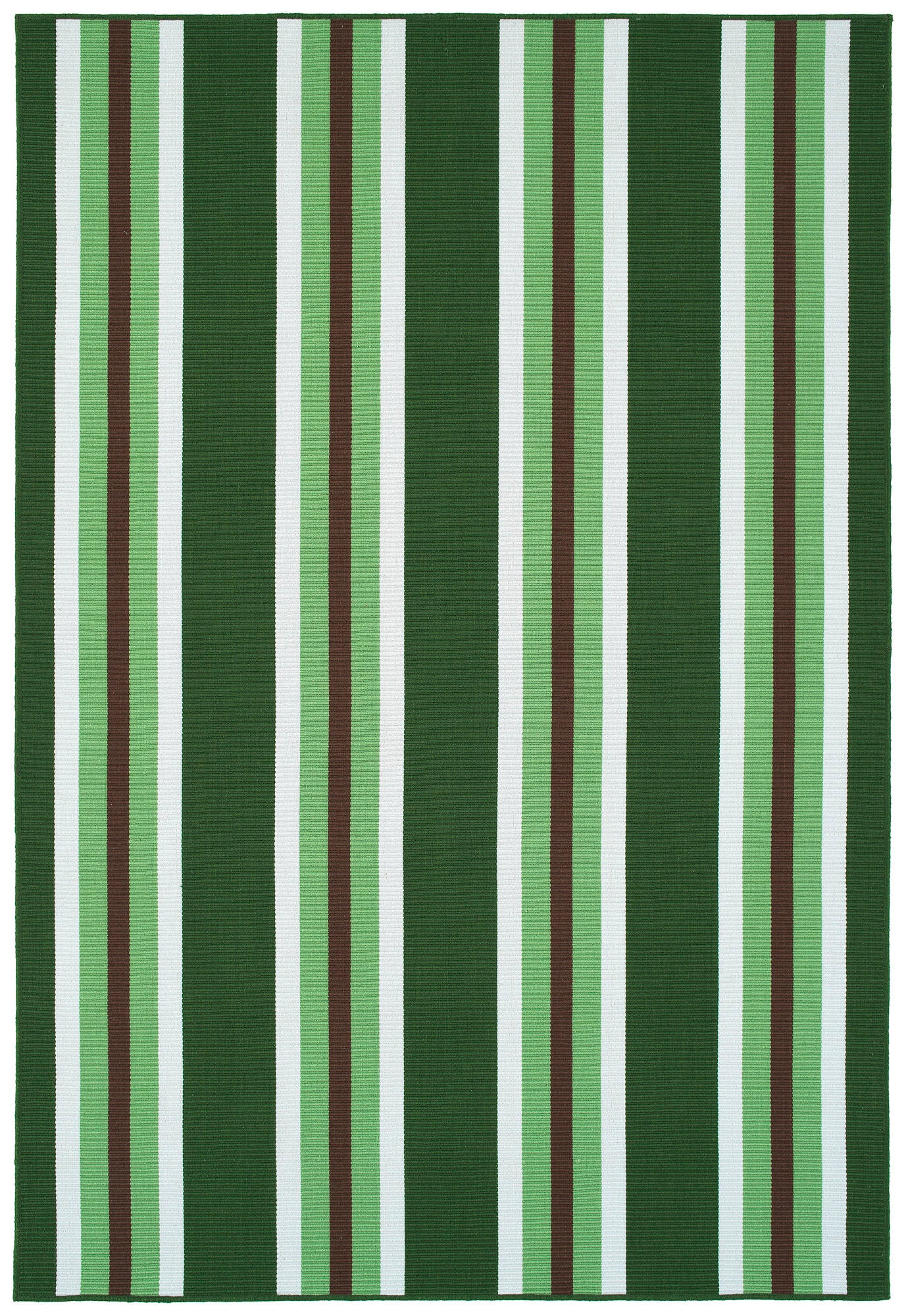 Kaleen Voavah Collection Light Green Throw Rug 2' x 3'