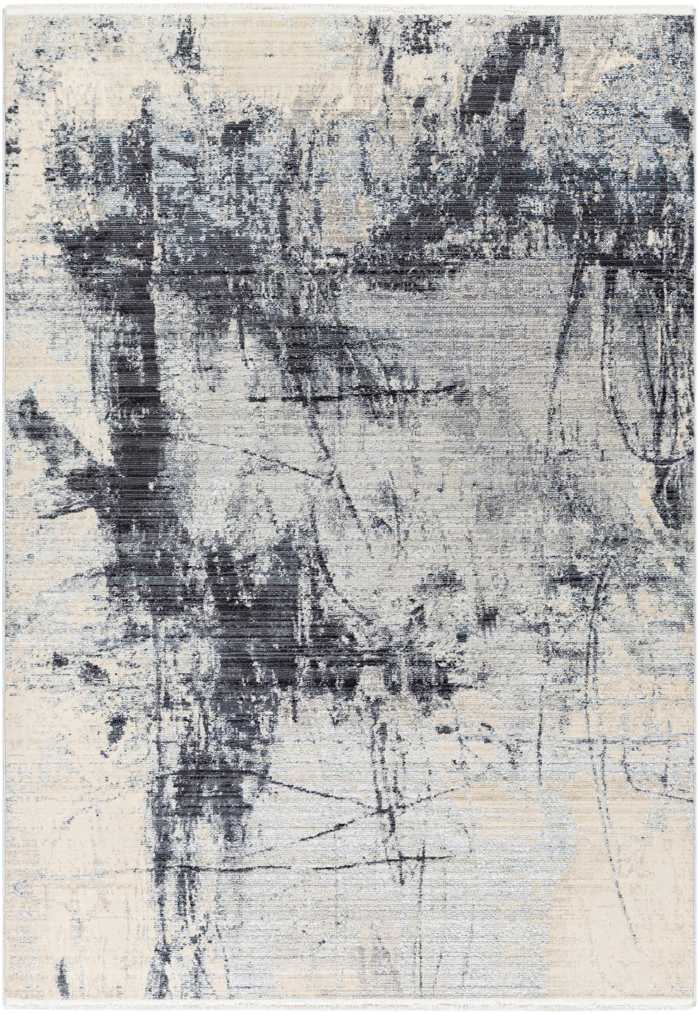 Surya Valour Charcoal Rug 2' X 3'