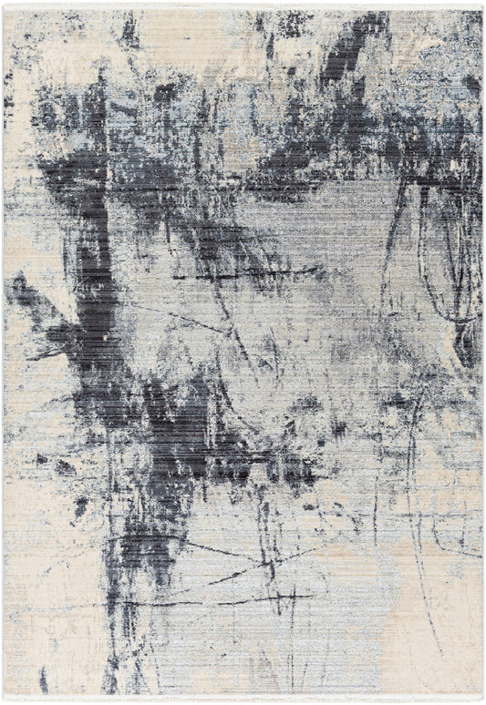 Surya Valour Charcoal Rug 2' X 3'