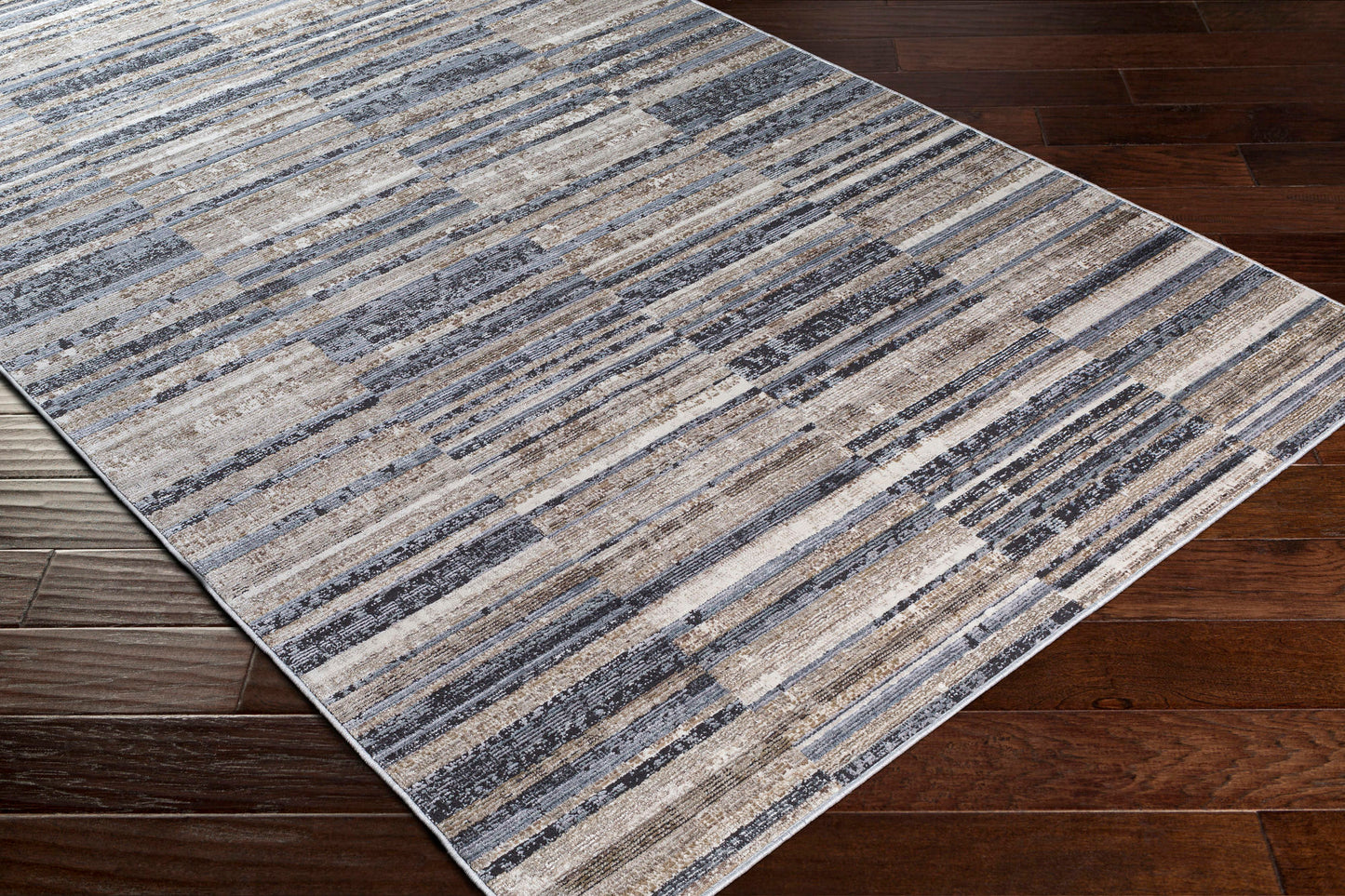 Surya Valour Medium Gray Rug 8'10" X 11'9"