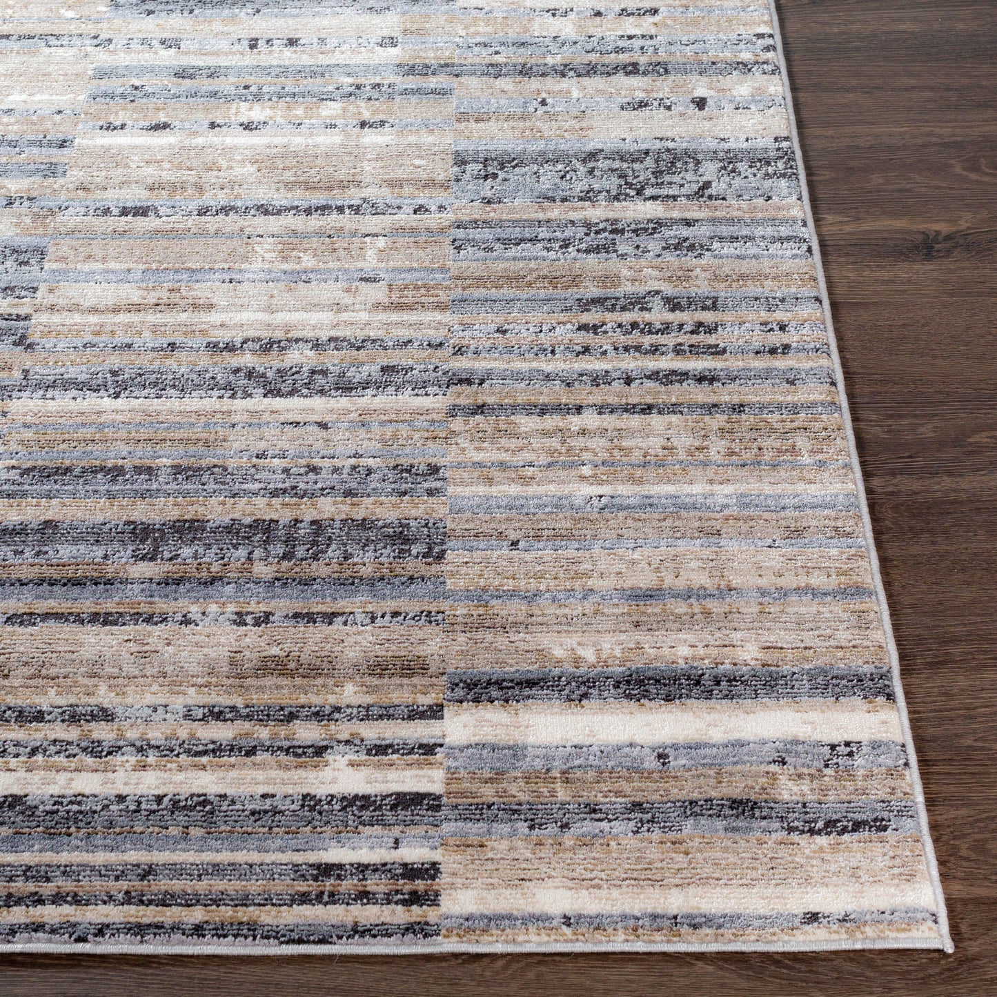 Surya Valour Medium Gray Rug 8'10" X 11'9"