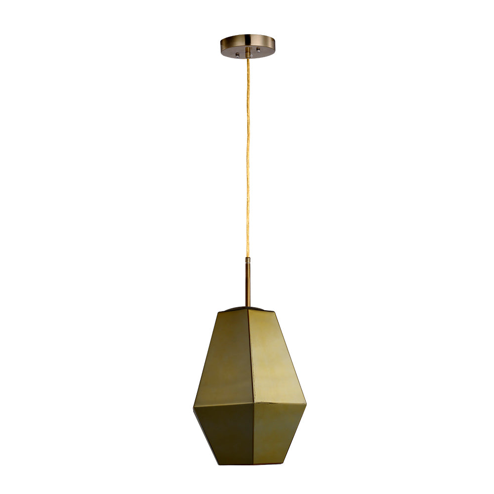 Carro Home Stier Jewel Tone Glass Pendant Light â€“ Golden Citrine