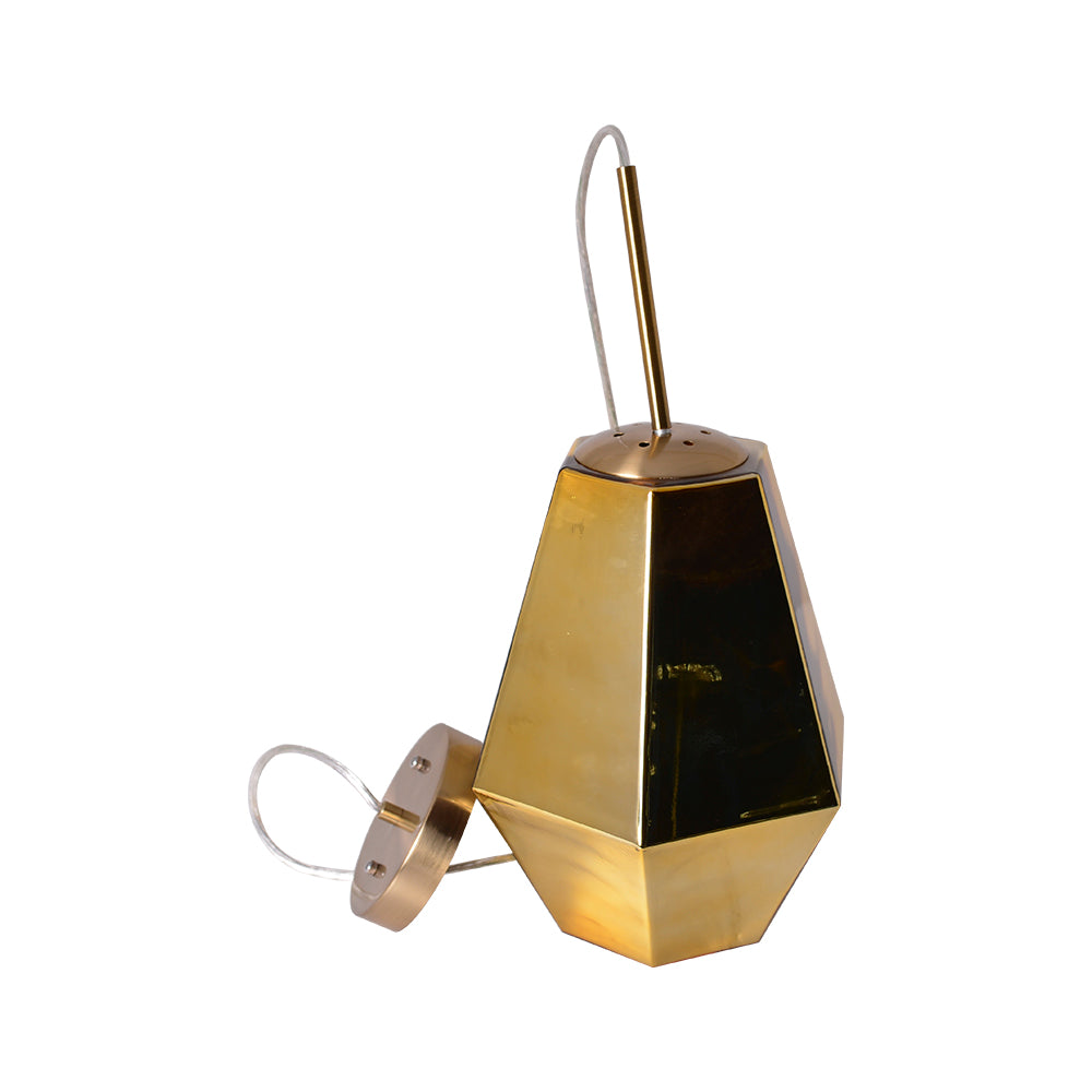 Carro Home Stier Jewel Tone Glass Pendant Light â€“ Golden Citrine