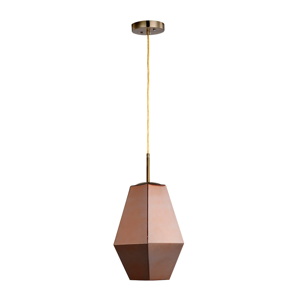 Carro Home Stier Jewel Tone Glass Pendant Light â€“ Sparkling Bronze