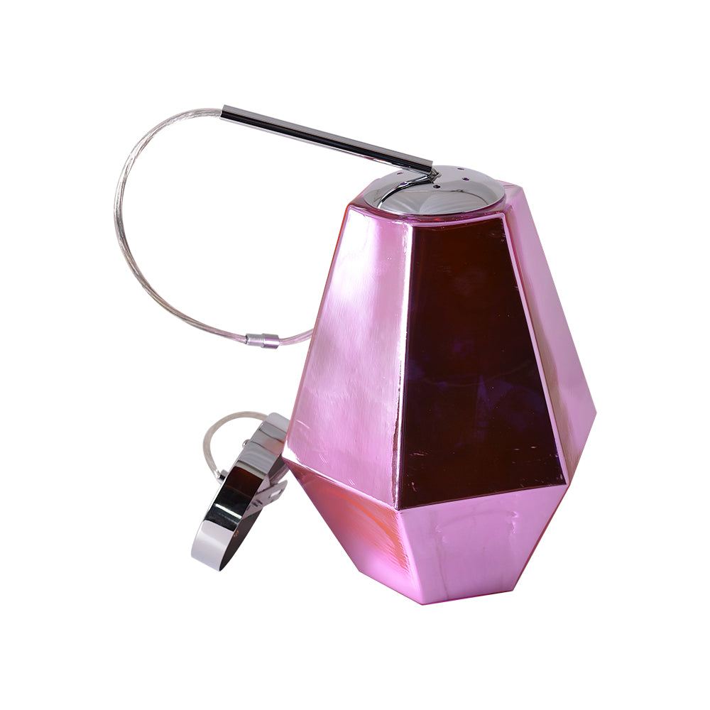 Carro Home Stier Jewel Tone Glass Pendant Light â€“ Rose Pink Sapphire
