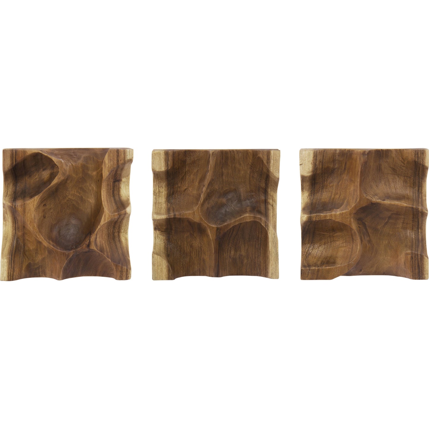 Sable Natural Nc Dead Matt Suar Wood Wall Art (9.8X9.8)