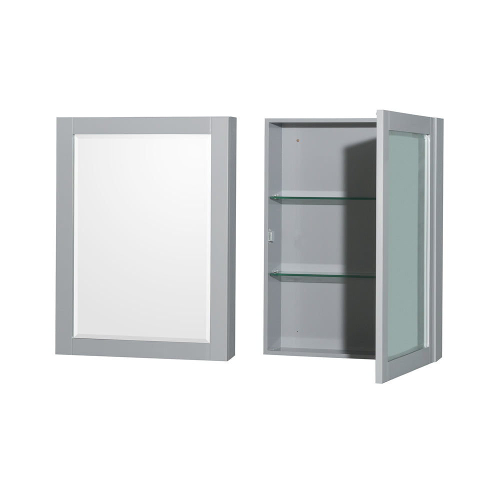 Sheffield 30" Single Vanity, No Top, No Sink, Medicine Cabinet