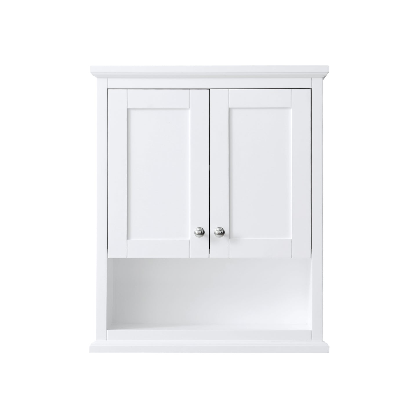 Avery Wall-Mounted Bathroom Storage Cabinet in White