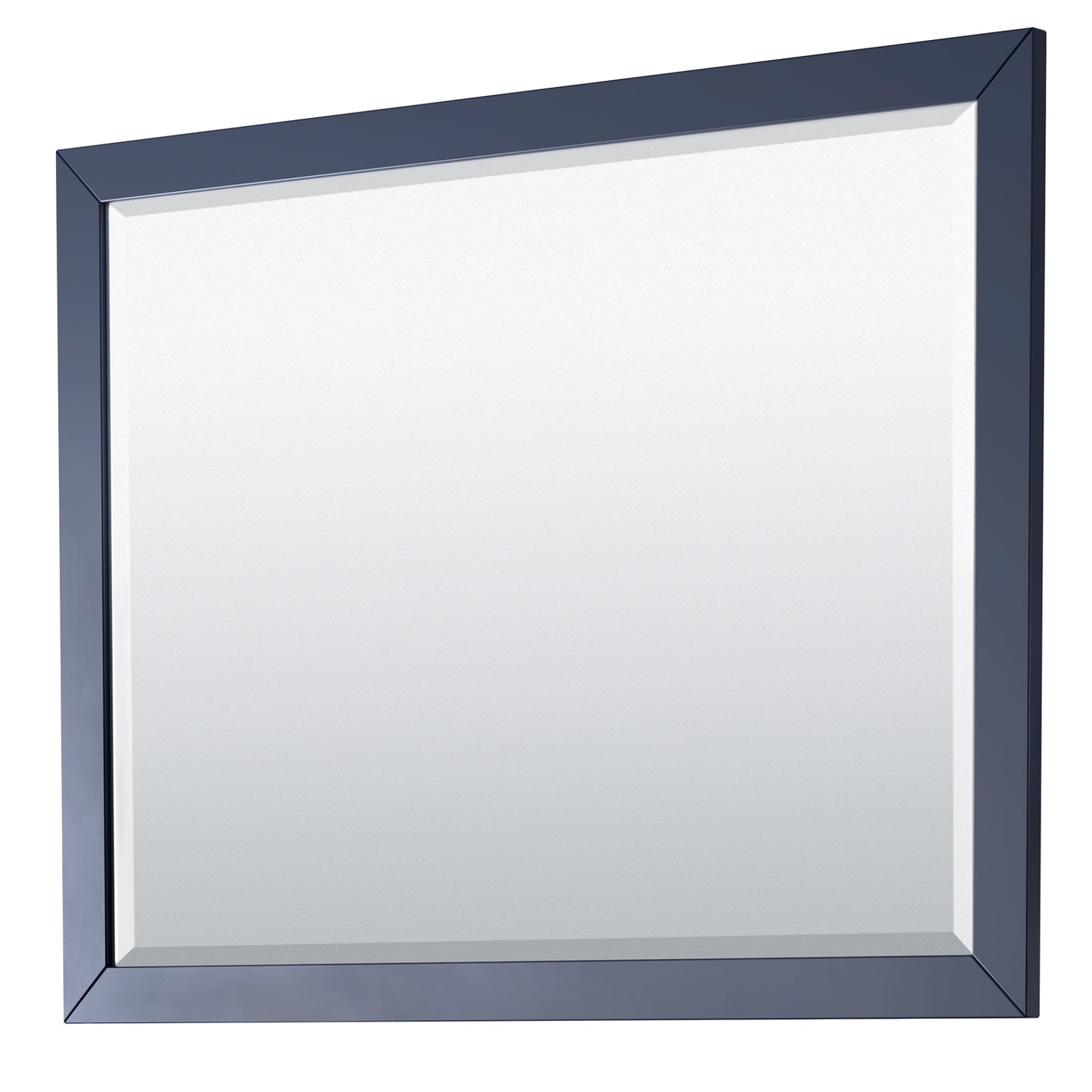 Daria 48" Single Vanity in Dark Blue, Top, Square Sink, 46" Mirror