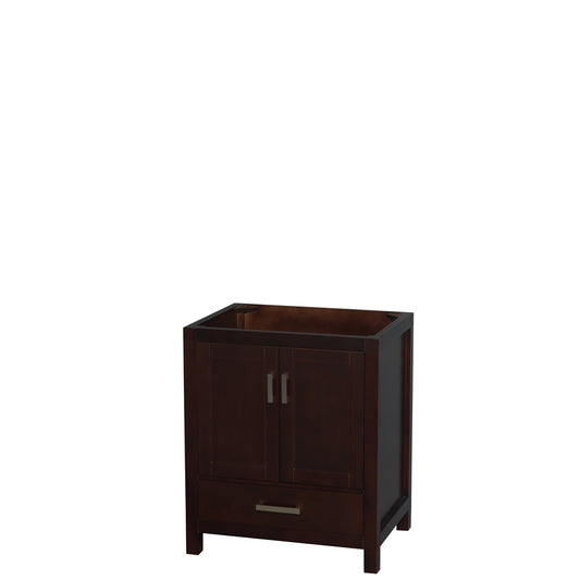 Sheffield 30" Single Vanity in Espresso, No Top, No Sink, No Mirror
