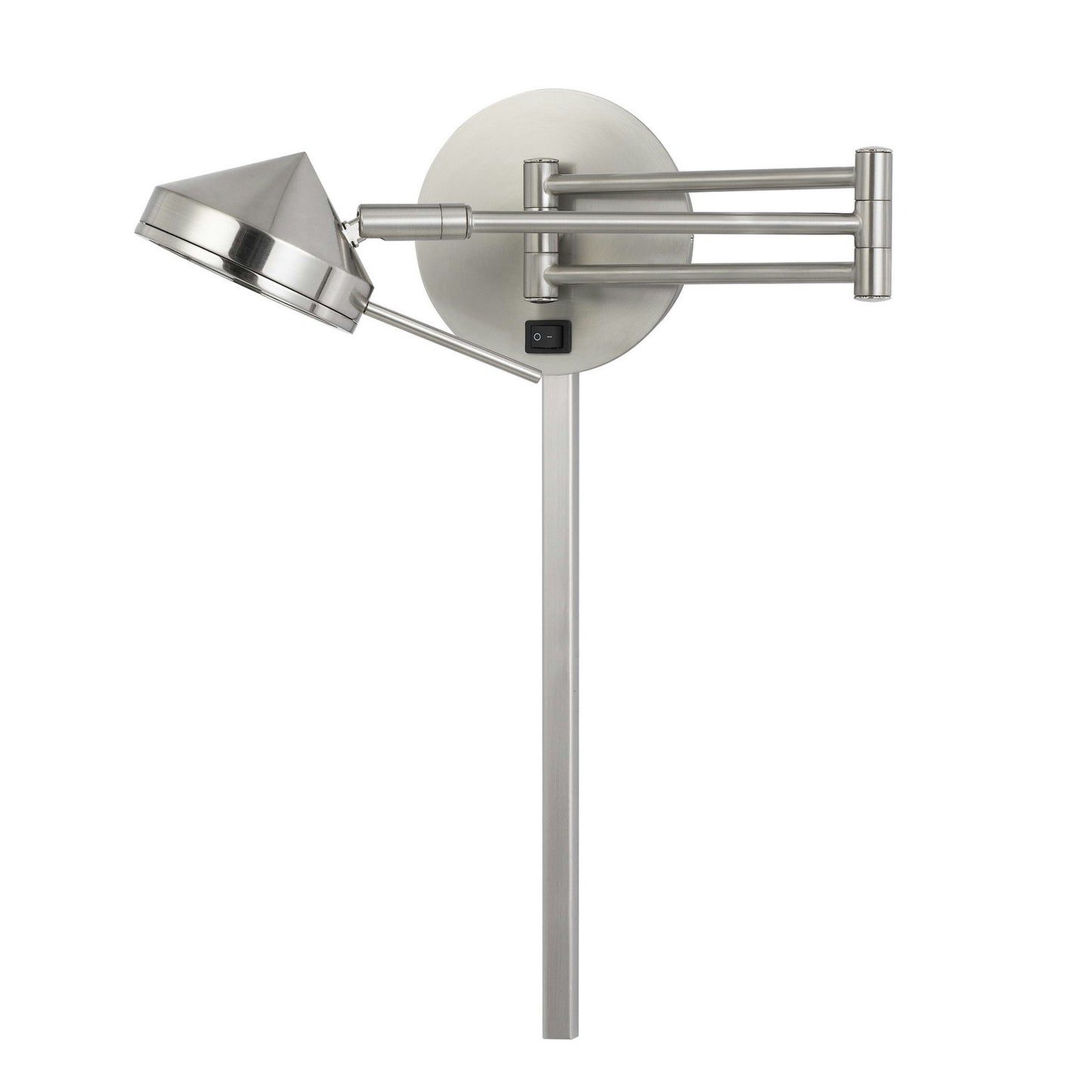 Brushed steel Metal Zug - Reading lights