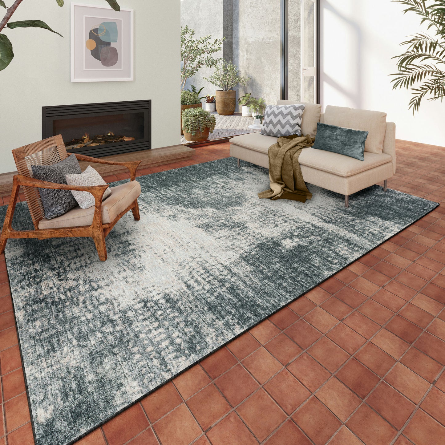 Winslow WL1 Midnight 9' x 12' Rug