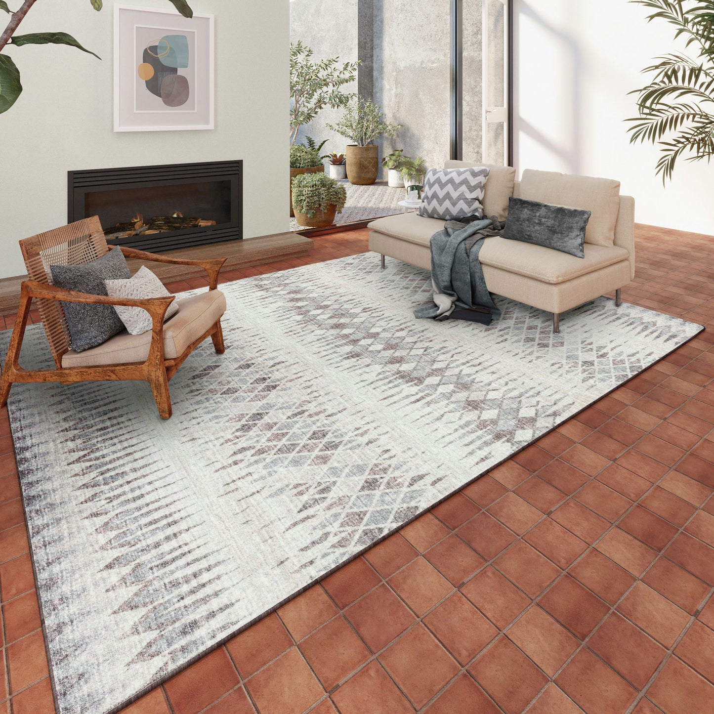Winslow WL5 Ivory 10' x 14' Rug