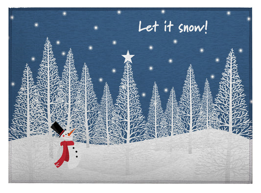 Indoor/Outdoor Wonderland WN12 Navy Washable 1'8" x 2'6" Rug