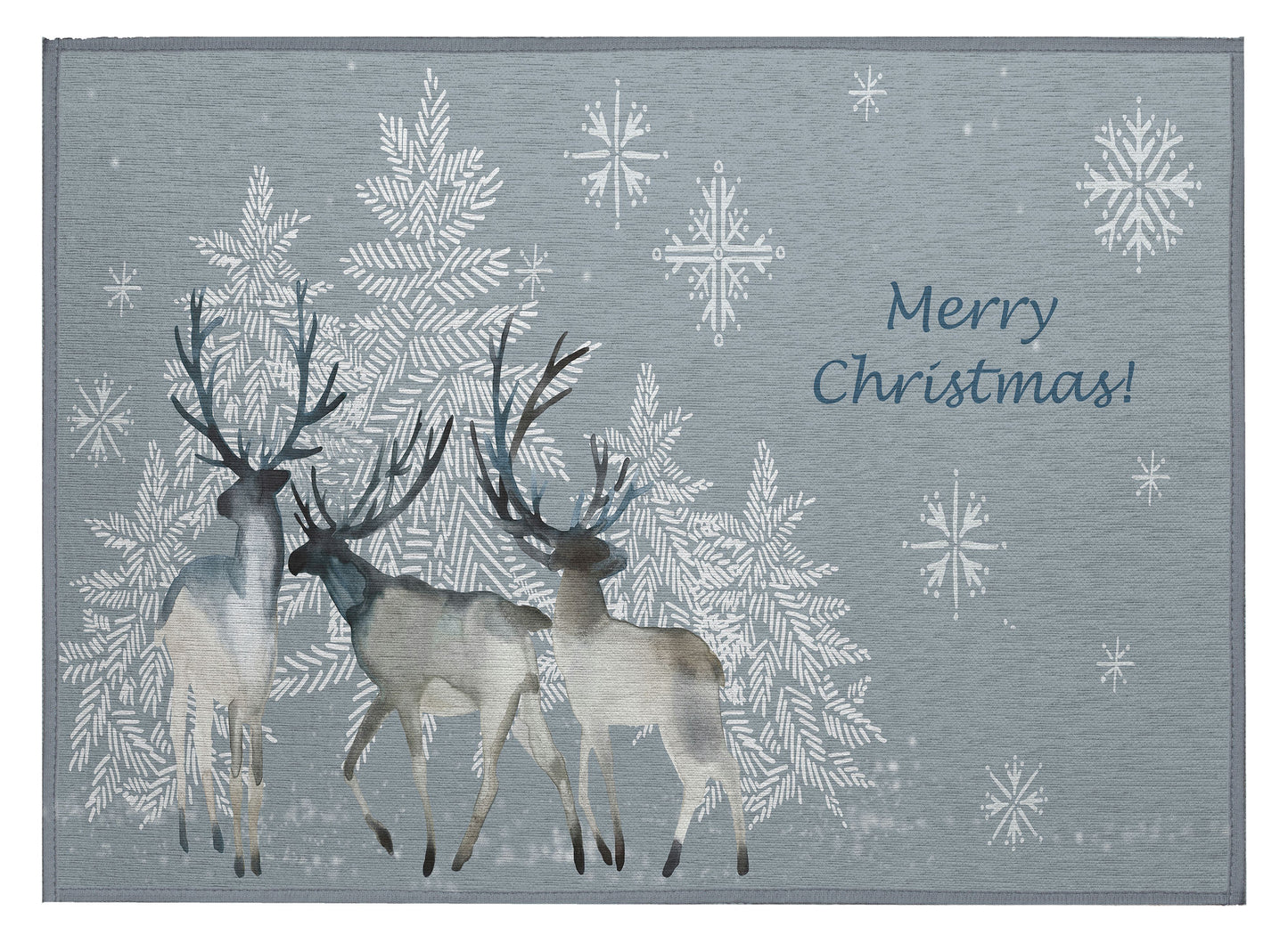 Indoor/Outdoor Wonderland WN2 Grey Washable 1'8" x 2'6" Rug
