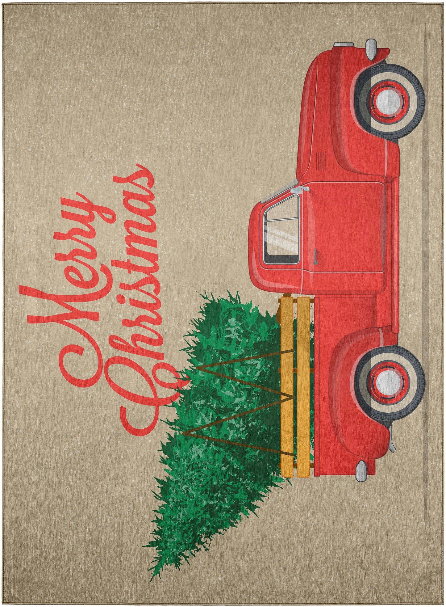 Indoor/Outdoor Wonderland WN4 Putty Washable 3' x 5' Rug