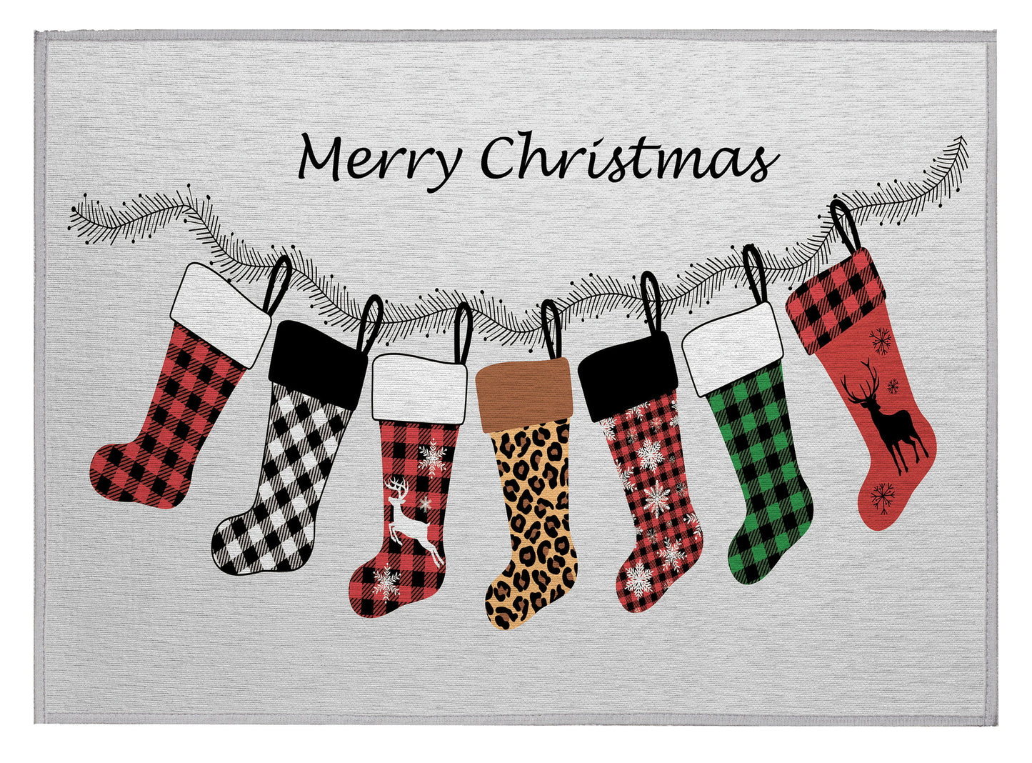 Indoor/Outdoor Wonderland WN5 Silver Washable 1'8" x 2'6" Rug