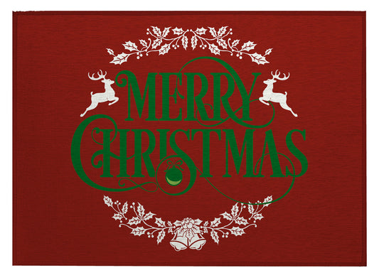 Indoor/Outdoor Wonderland WN6 Red Washable 1'8" x 2'6" Rug