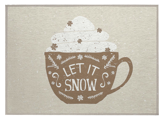 Indoor/Outdoor Wonderland WN7 Beige Washable 1'8" x 2'6" Rug