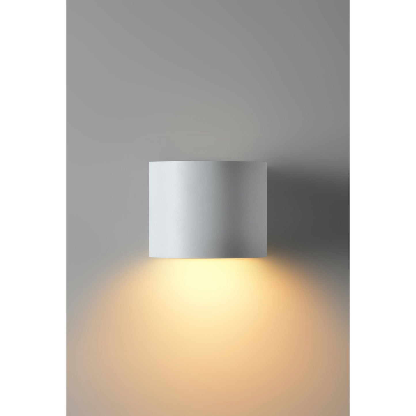 Zak Matte White Aluminum Wall Sconce