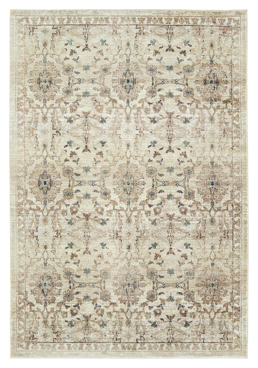 Kaleen Wynnlow Collection Light Sand Area Rug 7'3" x 7'3"