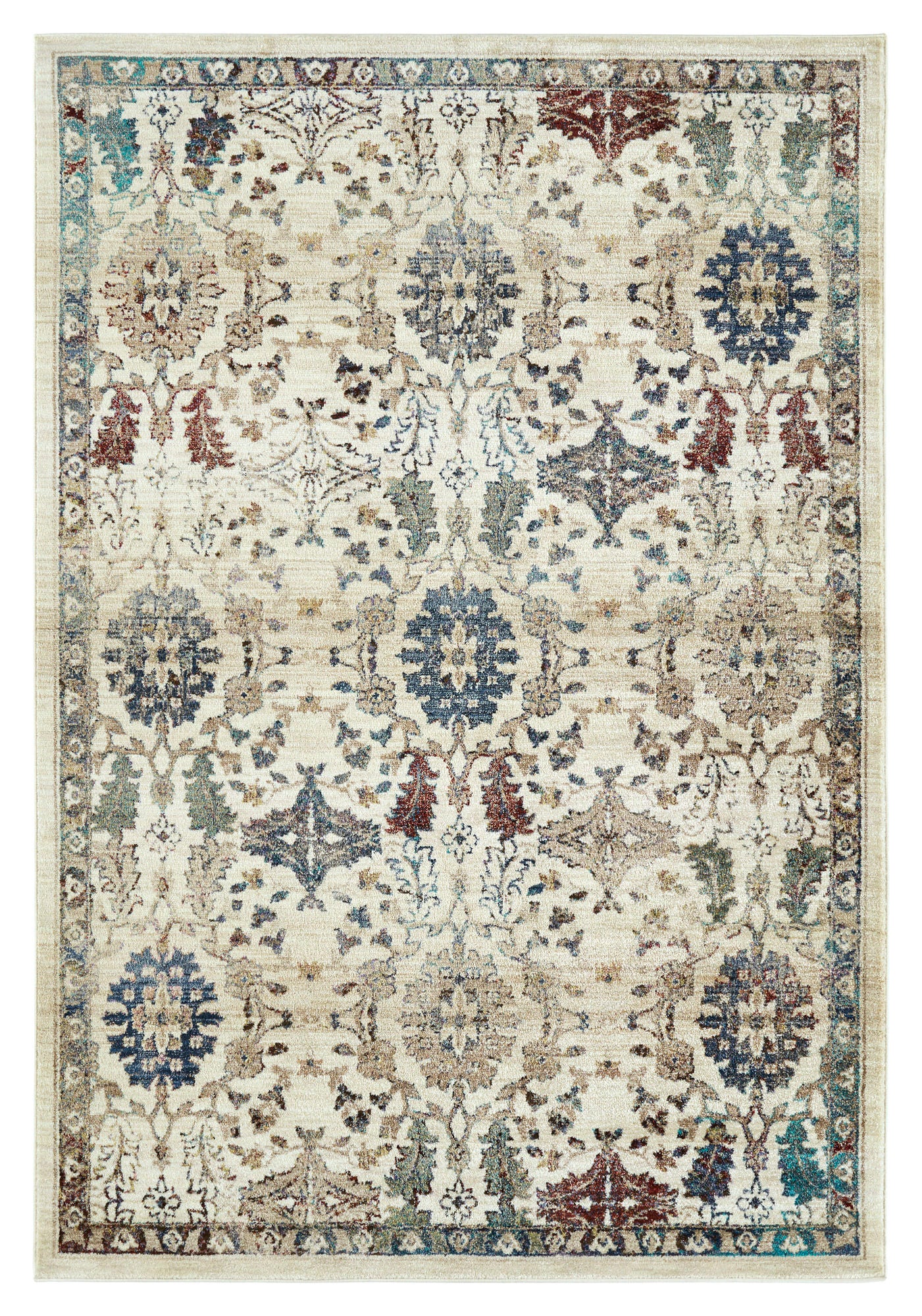 Kaleen Wynnlow Collection Multi Sand Runner 2'3" x 11'7"