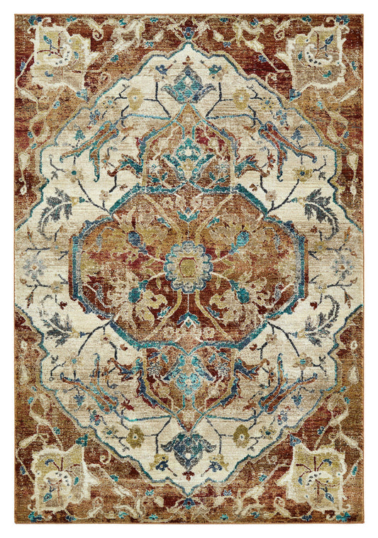 Kaleen Wynnlow Collection Paprika Red Area Rug 8'4 x 11'7"