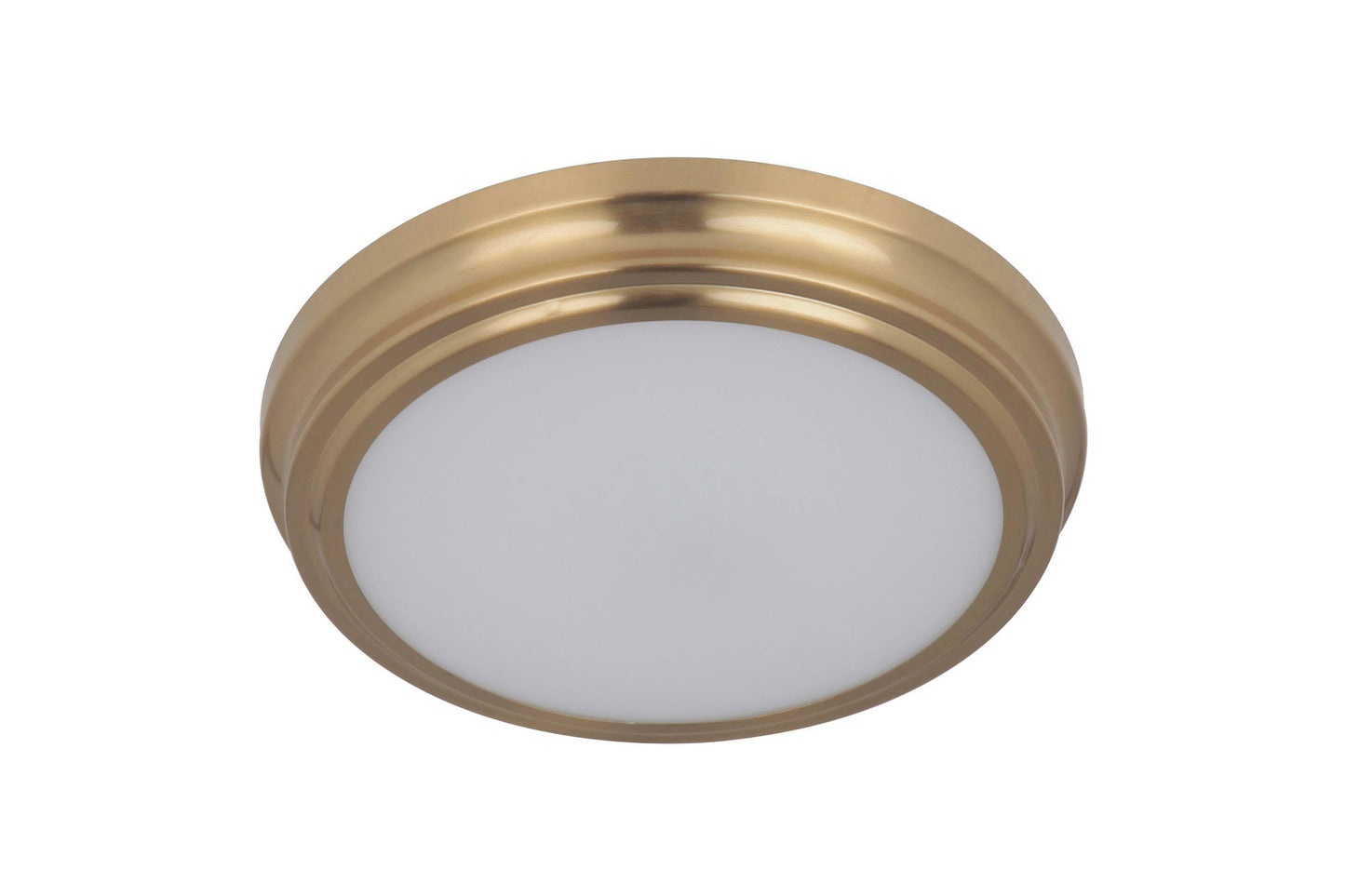 X66 flushmounts Flushmount 1 LED Light Satin Brass, X6609-SB-LED