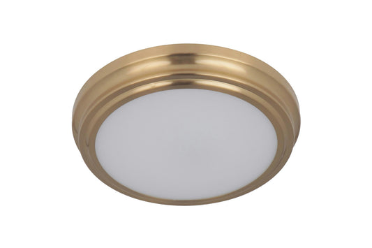 X66 flushmounts Flushmount 1 LED Light Satin Brass, X6609-SB-LED