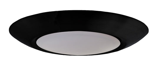 6" LED Slim line Flushmount, Title 24 in Flat Black