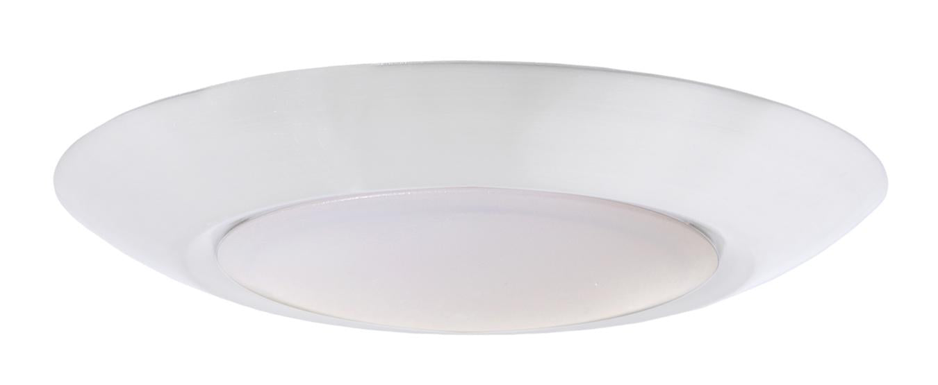 6" LED Slim line Flushmount, Title 24 in White, X9006-W-LED