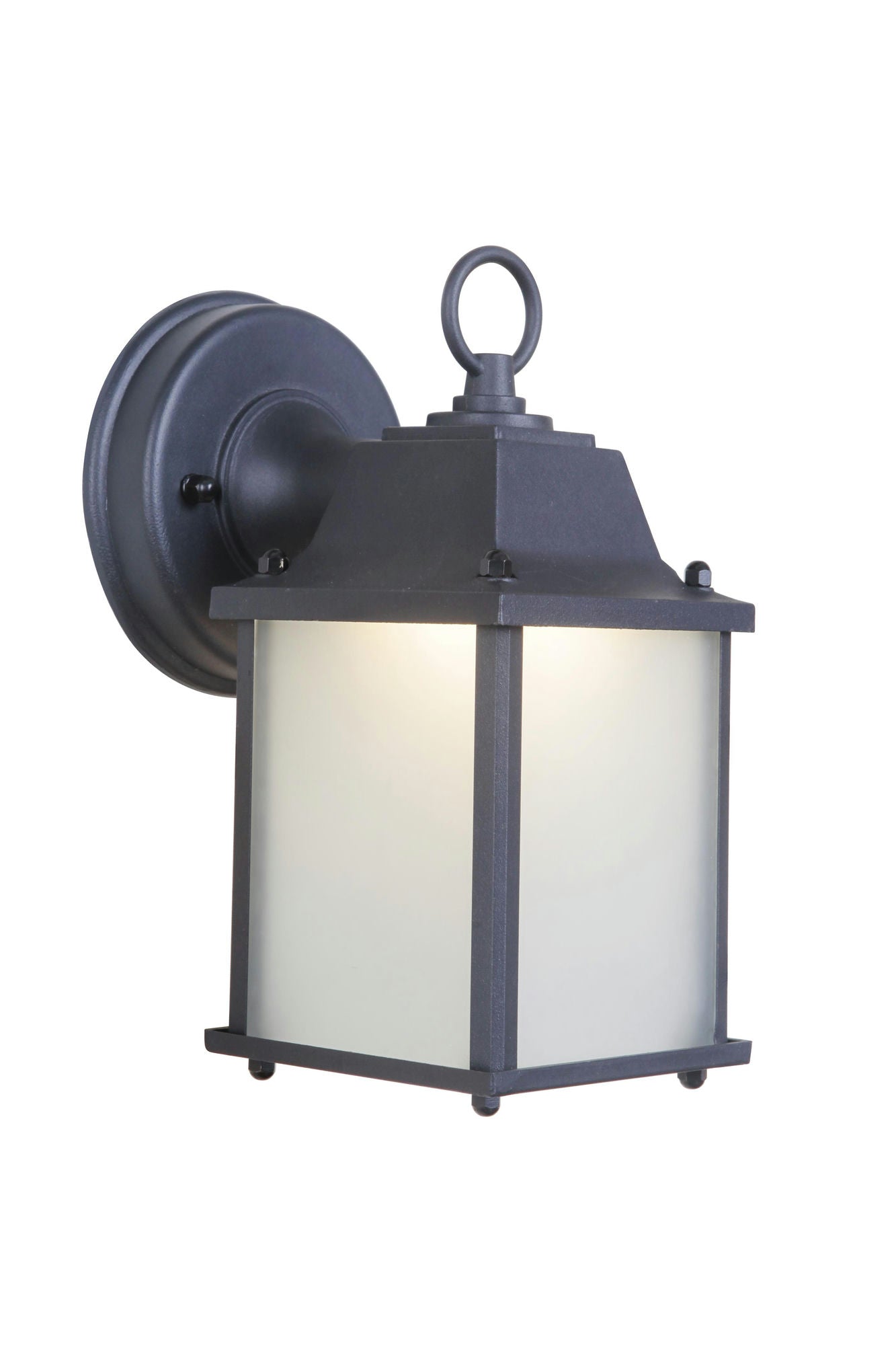 Coach Light Small LED Wall Mount in Textured Matte Black