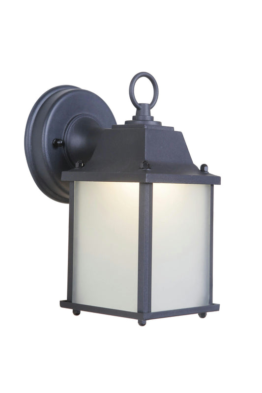 Coach Light Small LED Wall Mount in Textured Matte Black