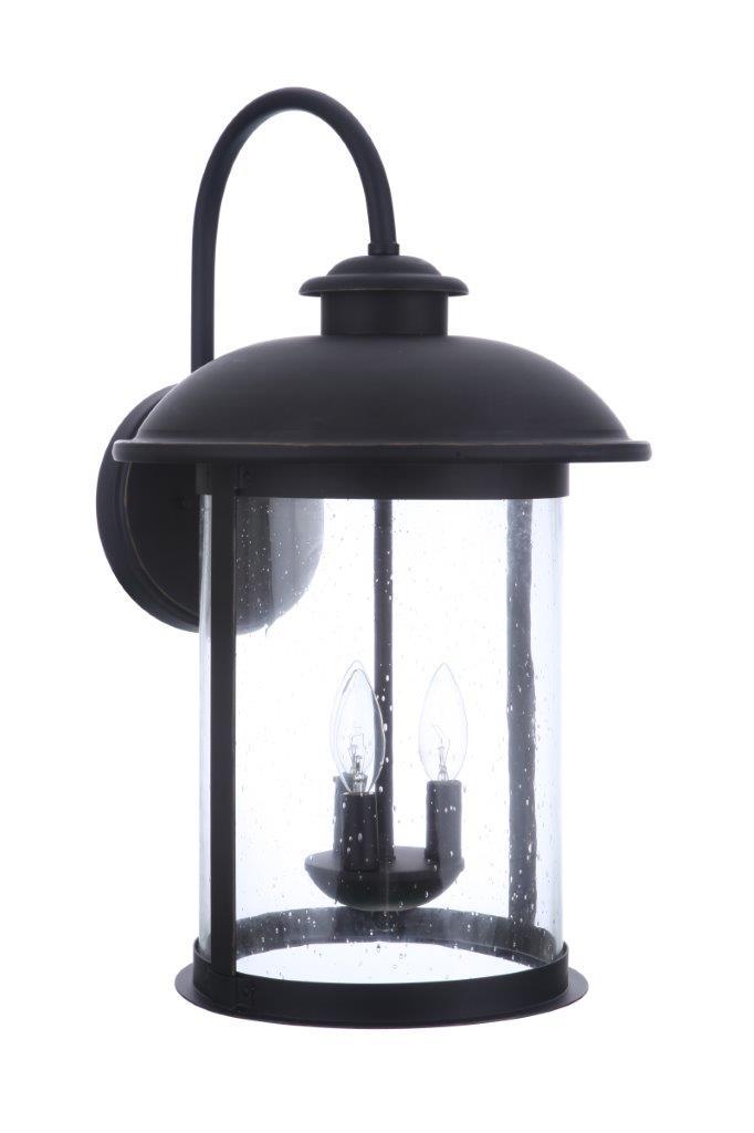 O'Fallon Extra Large Outdoor Lantern, Dark Bronze Gilded 3x60Watt
