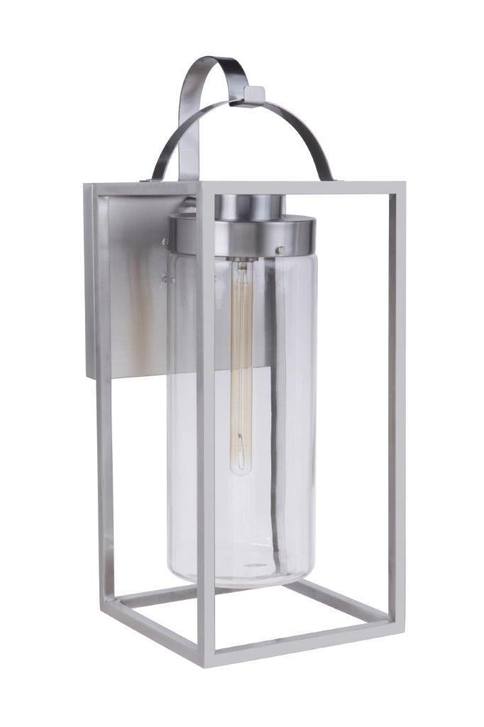 Neo Extra Large Outdoor Lantern 1 Light Satin Aluminum