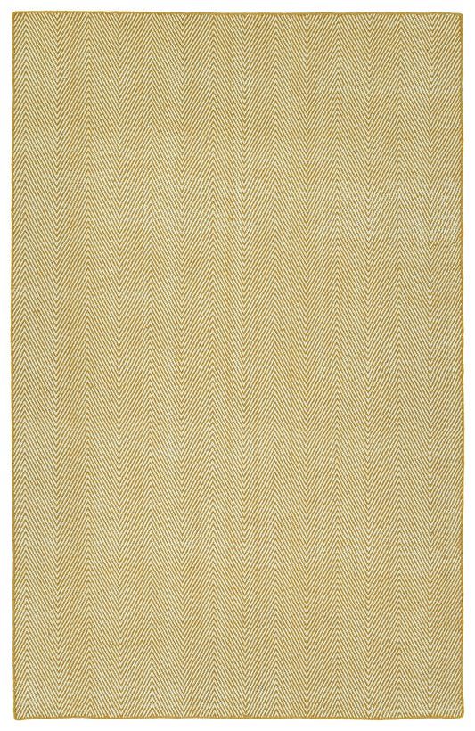 Kaleen Ziggy Collection Bright Gold Area Rug 9' x 12'