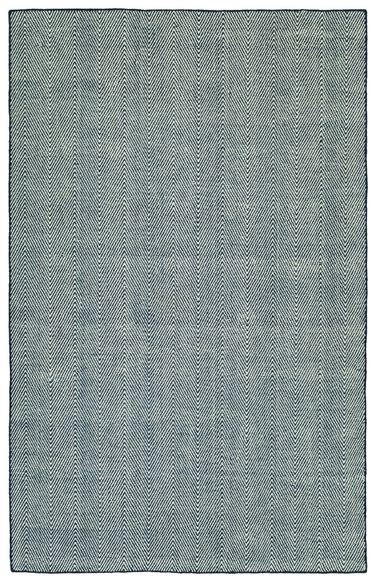 Kaleen Ziggy Collection Light Navy Area Rug 8' x 10'
