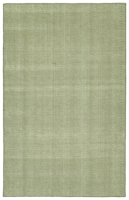 Kaleen Ziggy Collection Light Olive Area Rug 9' x 12'