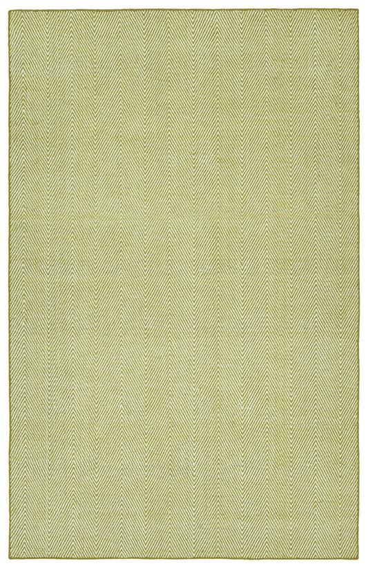 Kaleen Ziggy Collection Bright Wasabi Area Rug 9' x 12'