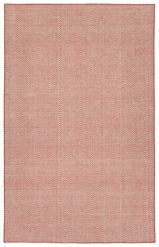 Kaleen Ziggy Collection Light  Coral  Area Rug 9' x 12'