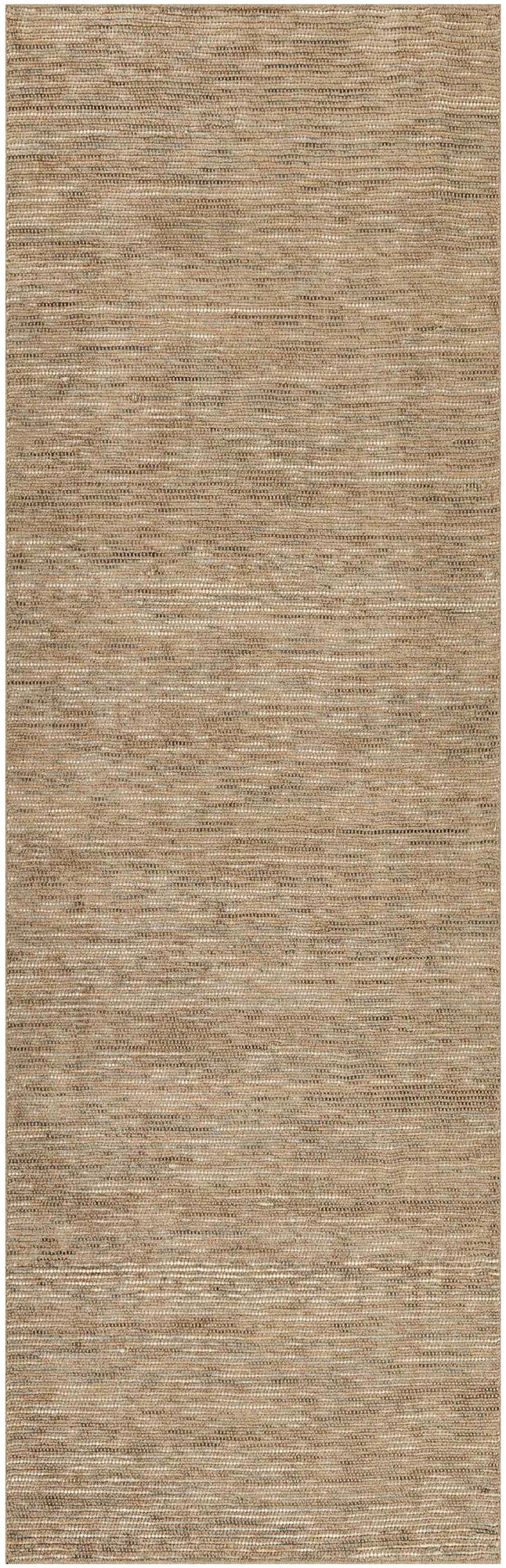 Zion ZN1 Chocolate 2'6" x 12' Runner Rug