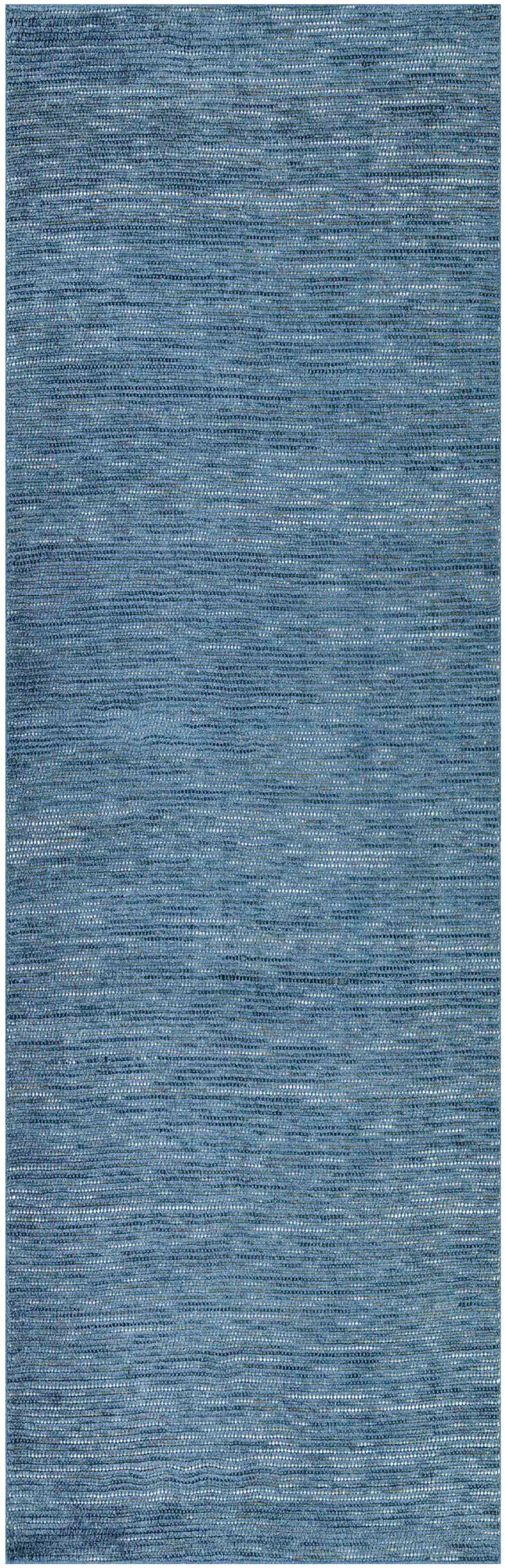 Zion ZN1 Navy 2'6" x 12' Runner Rug