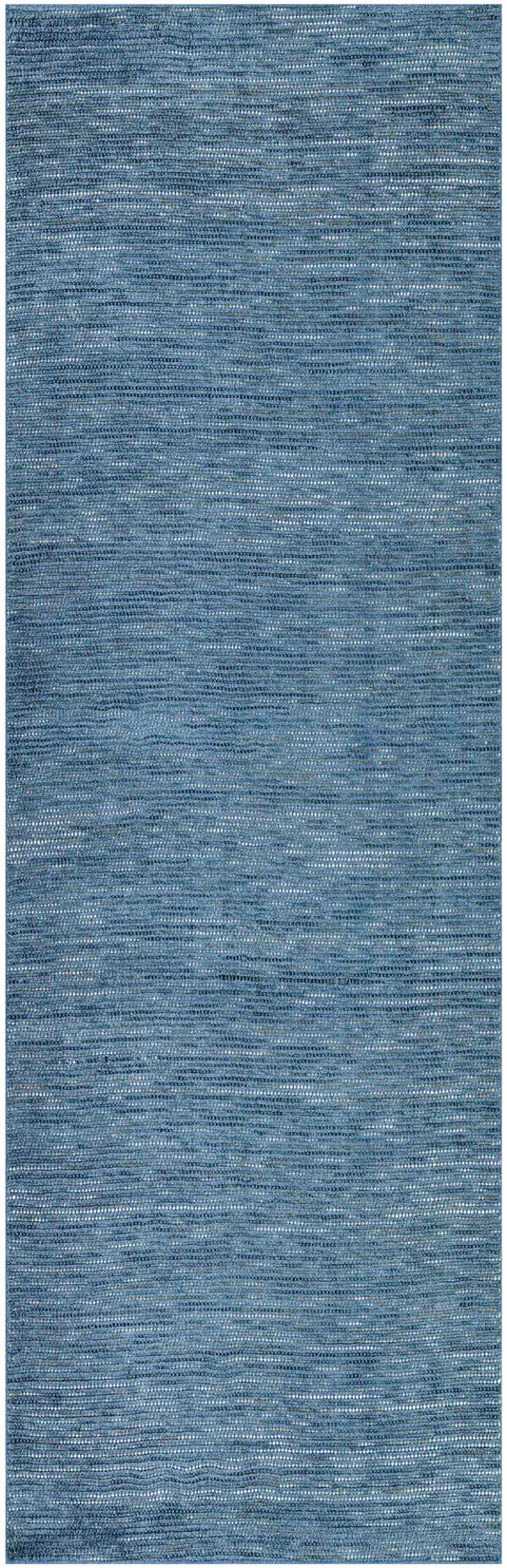 Zion ZN1 Navy 2'6" x 20' Runner Rug