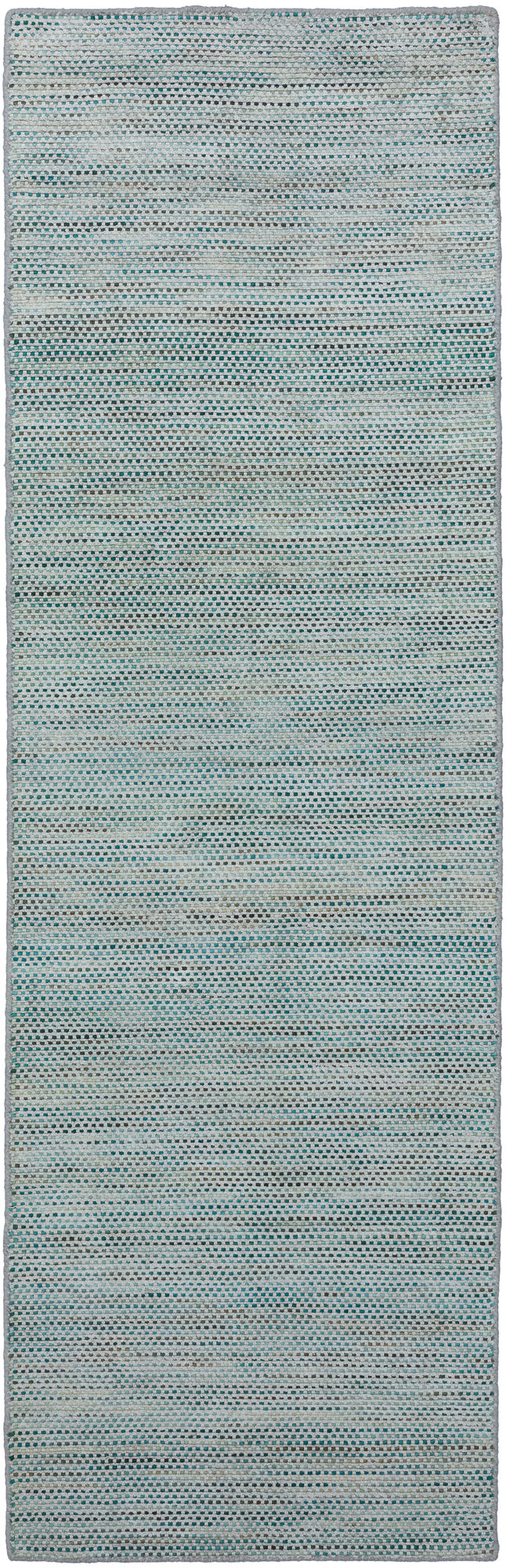 Zion ZN1 Pewter 2'6" x 12' Runner Rug