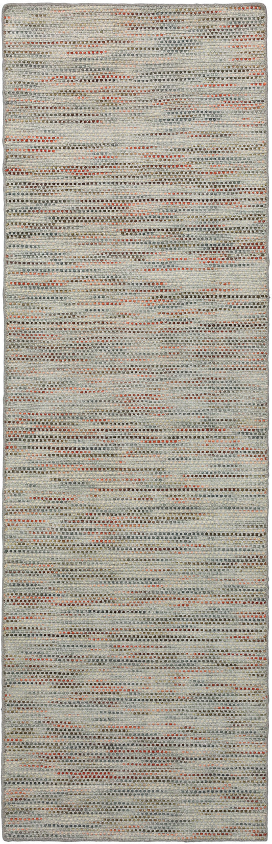 Zion ZN1 Silver 2'3" x 7'6" Runner Rug
